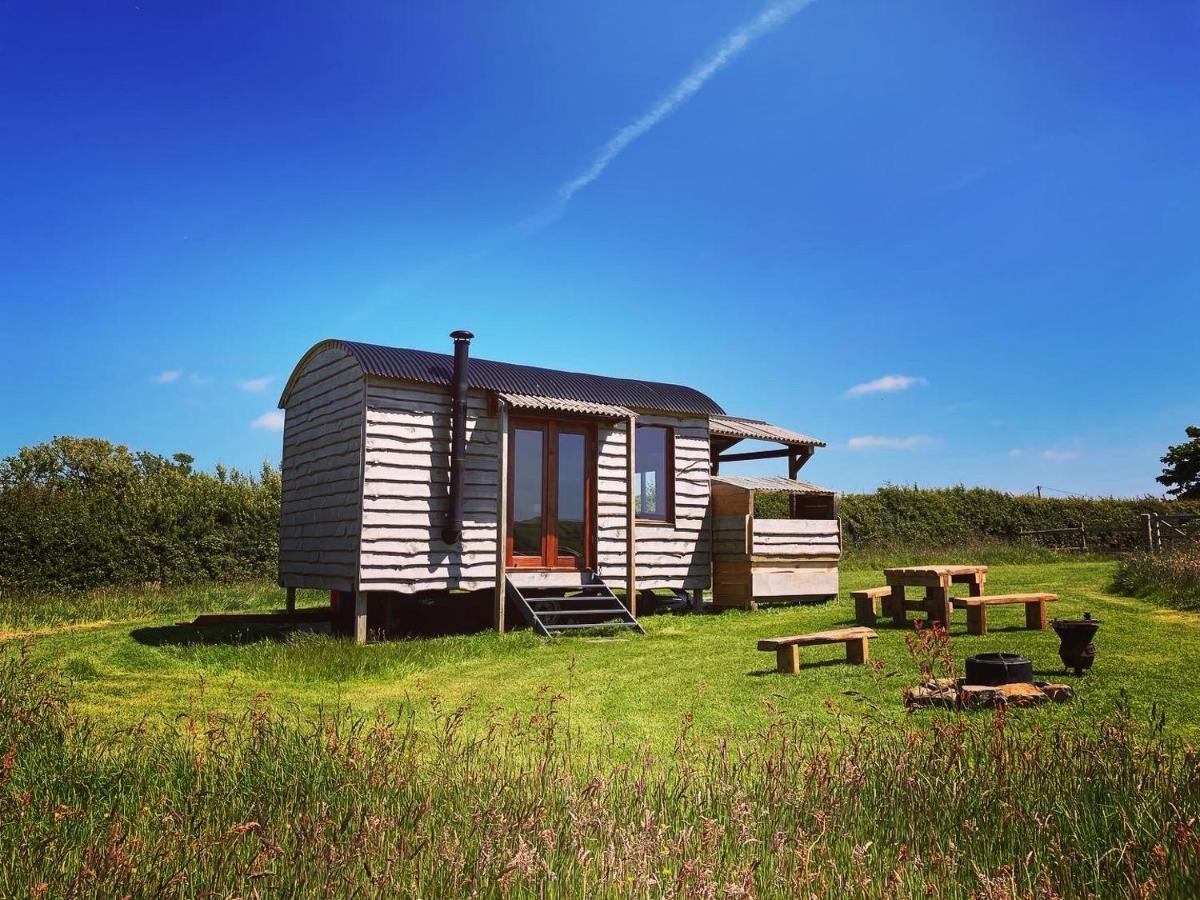Campsite Shepherds Hut In A Private Meadow With Sea Views Hartland