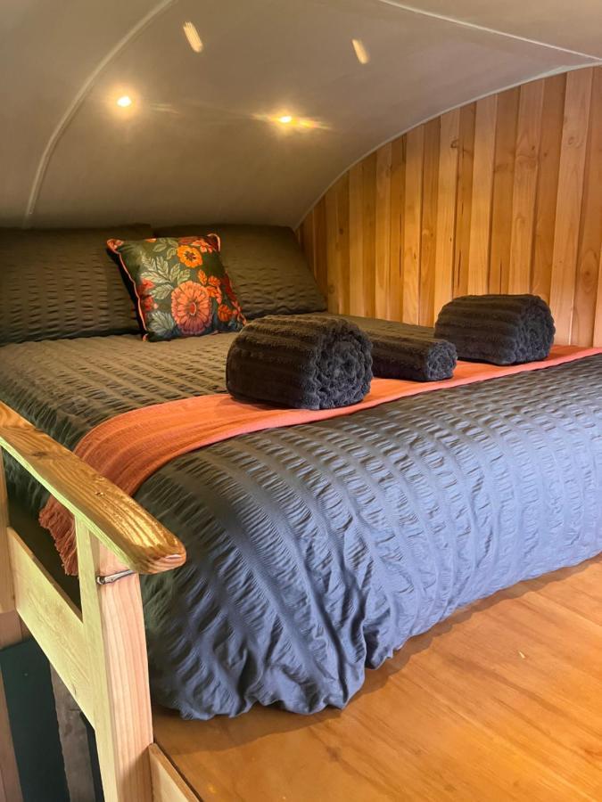 Shepherds Hut In A Private Meadow With Sea Views Camping Hartland